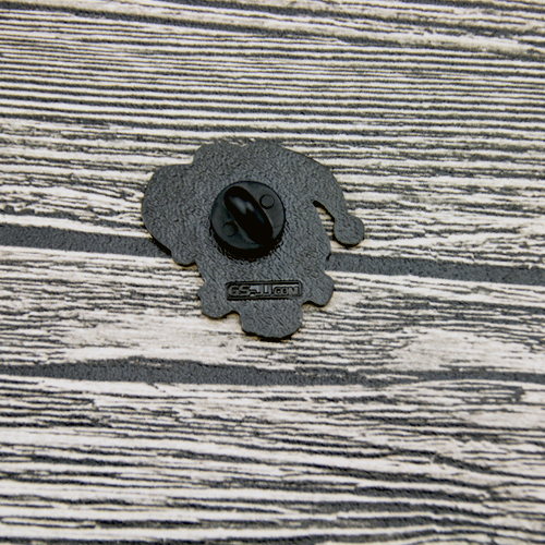 Skull Wearing a Hat Enamel Pins