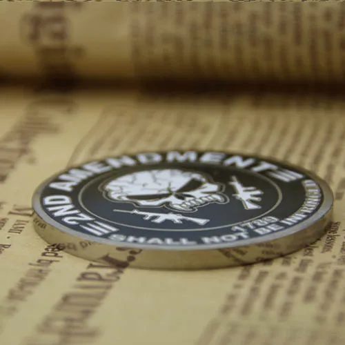 2nd Amendment Custom Challenge Coins
