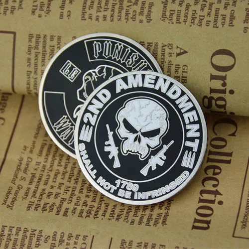 2nd Amendment Custom Challenge Coins