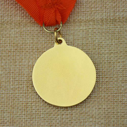 One Mile Fun Run Custom Gold Medals