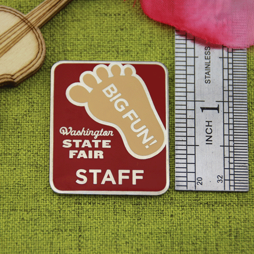 Footprint Lapel Pins