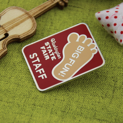 Footprint Lapel Pins