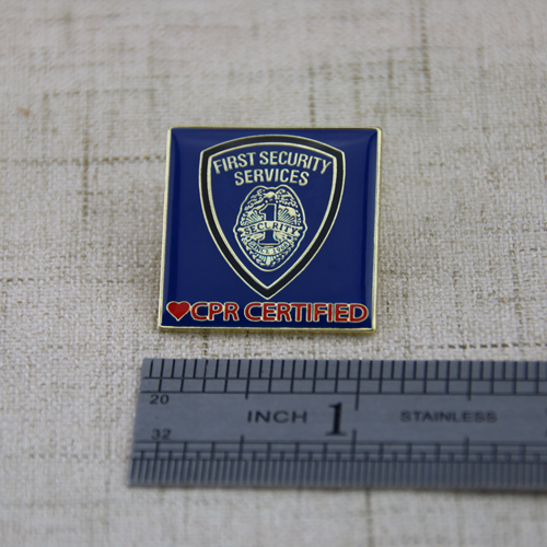 CPR CERTIFIED Lapel Pins
