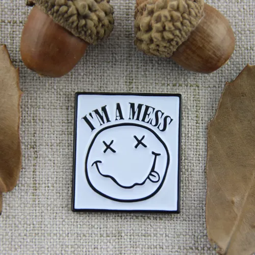I'm a Mess Custom Lapel Pins