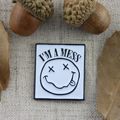 I'm a Mess Custom Lapel Pins