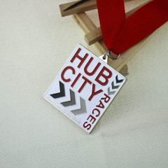 Hub City Races Custom Medals