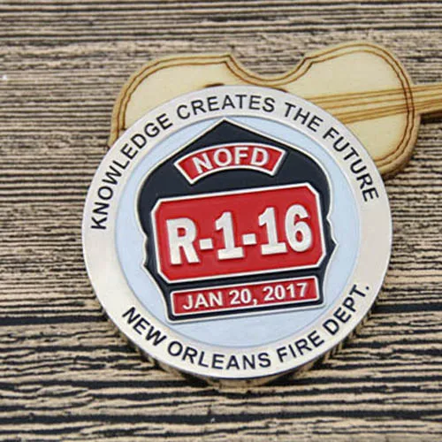 Fire Department Custom Challenge Coins Fire Department Custom Challenge Coins