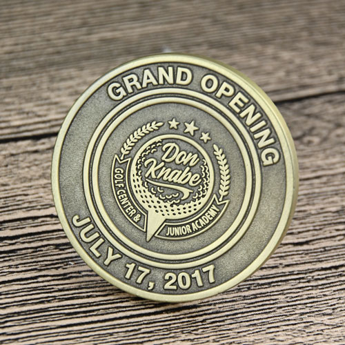 Grand Opening Custom Challenge Coins