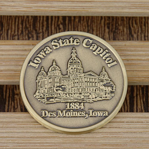 Iowa State Capitol Custom Coins