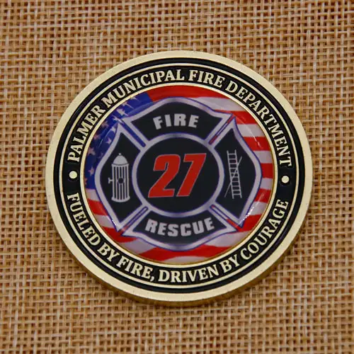 PMFD 50 Years Custom Coins PMFD 50 Years Custom Coins