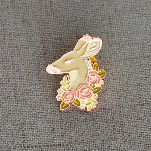 Deer Enamel Pins Deer Enamel Pins