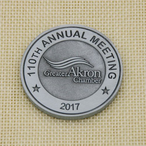 Greater Akron Chamber Custom Challenge Coins
