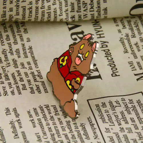 Raccoon Stock Lapel Pins