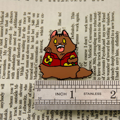 Raccoon Stock Lapel Pins