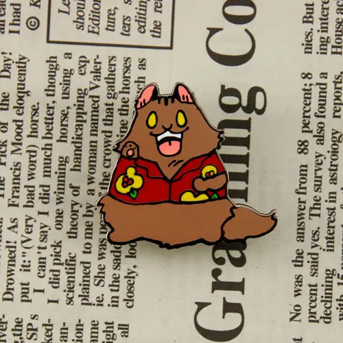 Raccoon Stock Lapel Pins