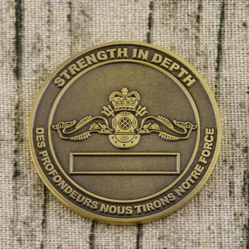Canadian Clearance Diver Custom Coins