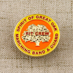 Pit Crew Lapel Pins Custom 