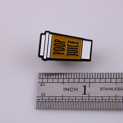 Poop Juice Award Pins 