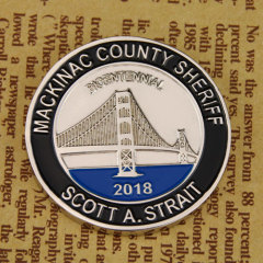 Bicentennial Of Scott A. Strait Custom Coins