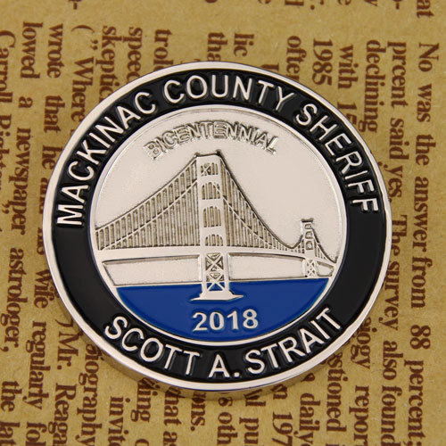 Bicentennial Of Scott A. Strait Custom Coins