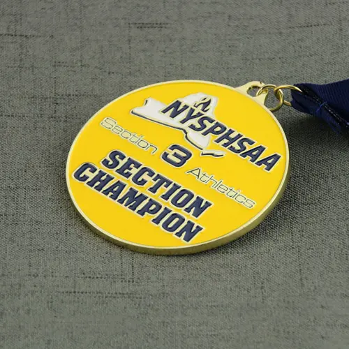 Section Champion Customized Medals