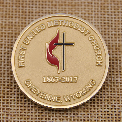 First United Methodist Church Custom Coins