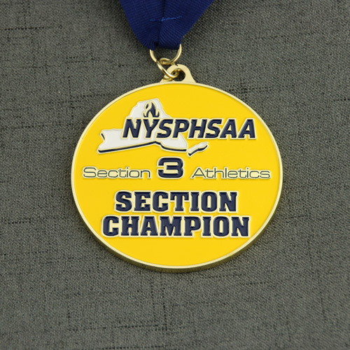 Section Champion Customized Medals