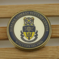 ​Surface Combat Systems Center Custom Coins