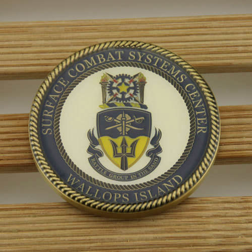 ​Surface Combat Systems Center Custom Coins