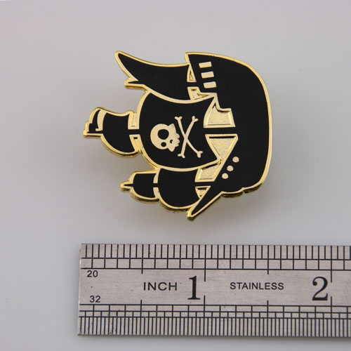Pirate Ship Custom Hard Enamel Pins