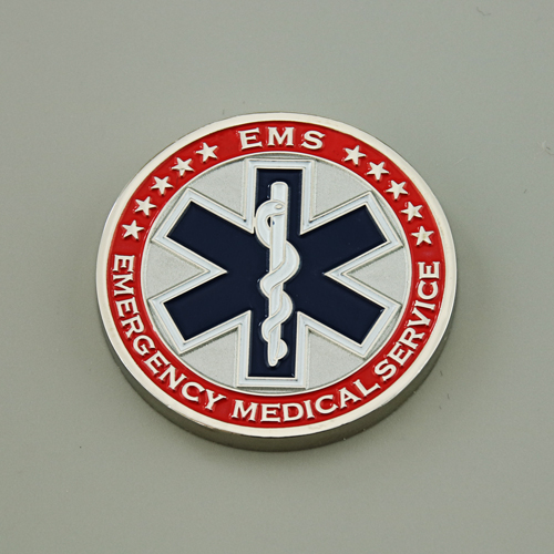 Emergency Medical Service Custom Coins