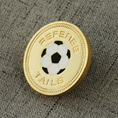 Youth Soccer League Custom Coins