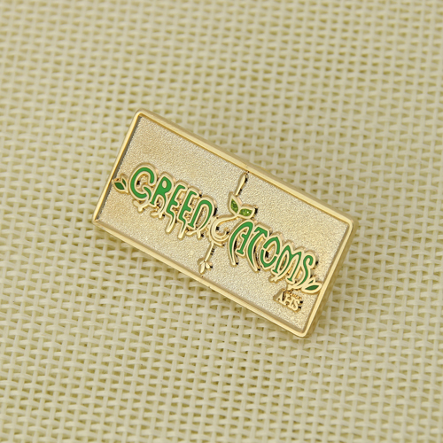 Green Atoms Stock Lapel Pins