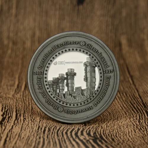 IHI Power Services Challenge Coins