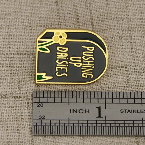 Pushing Up Daisies Customized Pins