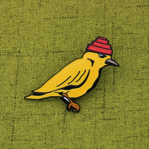 Woodpecker Custom Pins