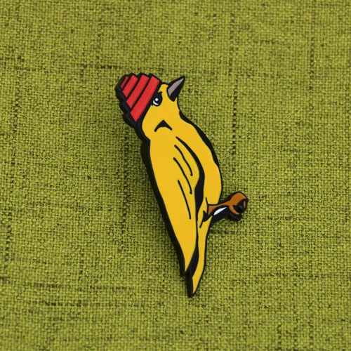 Woodpecker Custom Pins