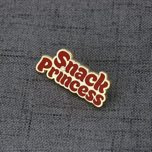 Snack Princess Lapel Pins