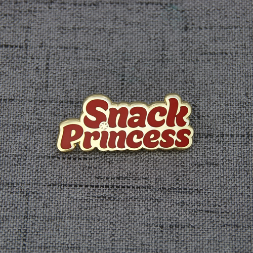 Snack Princess Lapel Pins