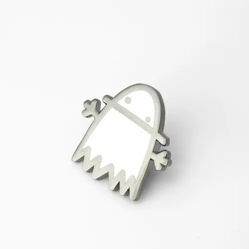 The Ghost Enamel Lapel Pins