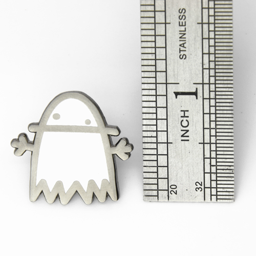 The Ghost Enamel Lapel Pins