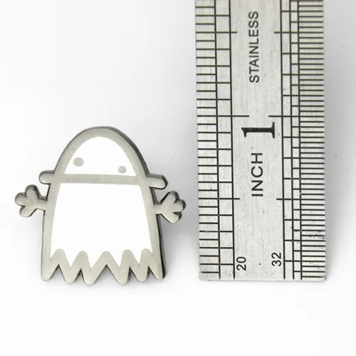 The Ghost Enamel Lapel Pins