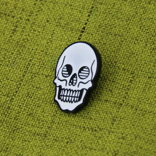The Skull Enamel Lapel Pins