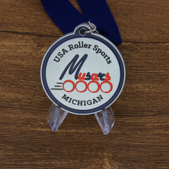 Michigan USA Roller Sports Custom Medals