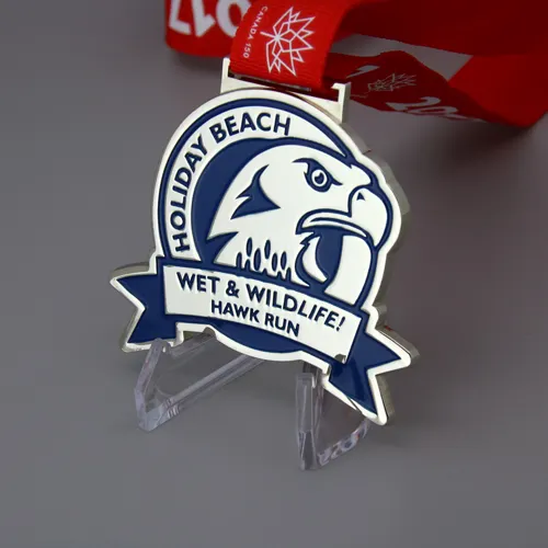 Wet and Wild Hawk Run Custom Medals