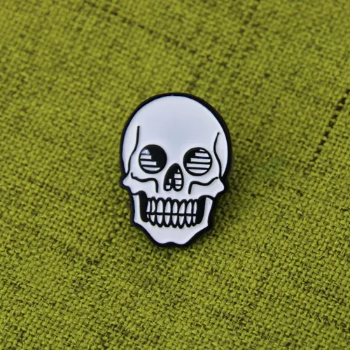 The Skull Enamel Lapel Pins