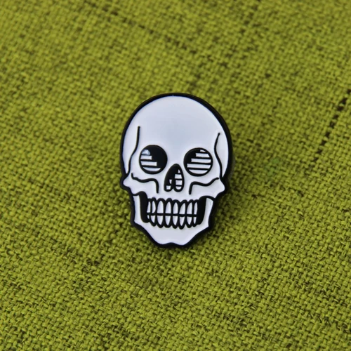 The Skull Enamel Lapel Pins