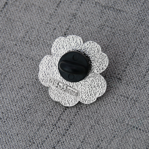 Poppy Flower Lapel Pins