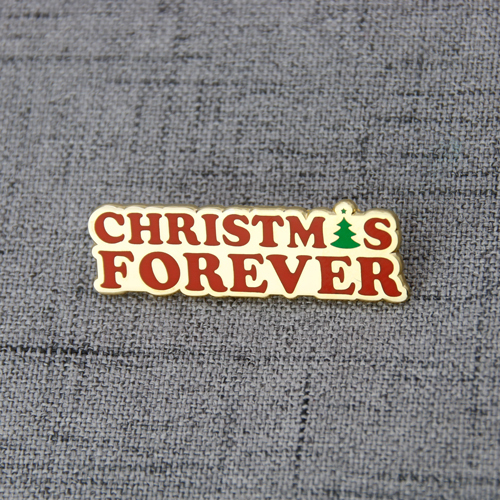 The Christmas Forever Lapel Pins
