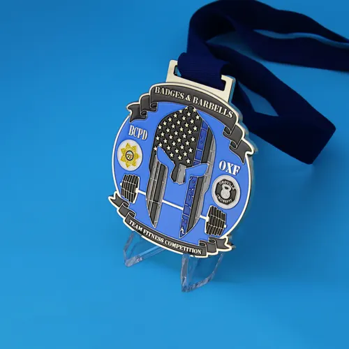 Badges and Barbells Competition Custom Medals Badges and Barbells Competition Custom Medals